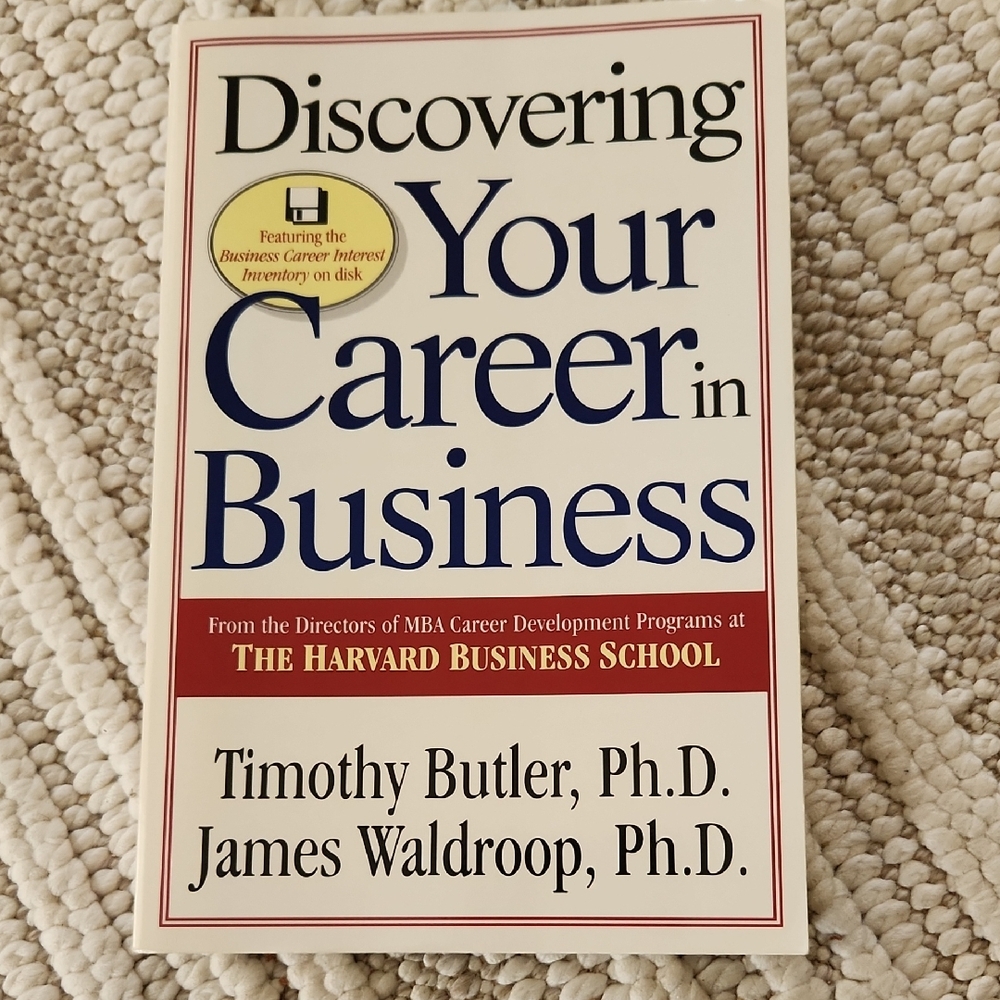 Discovering Your Career in Business Book